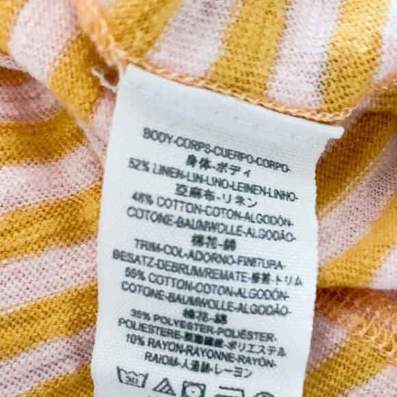 Free People Striped Take Me Tee XS - Picture 7 of 7